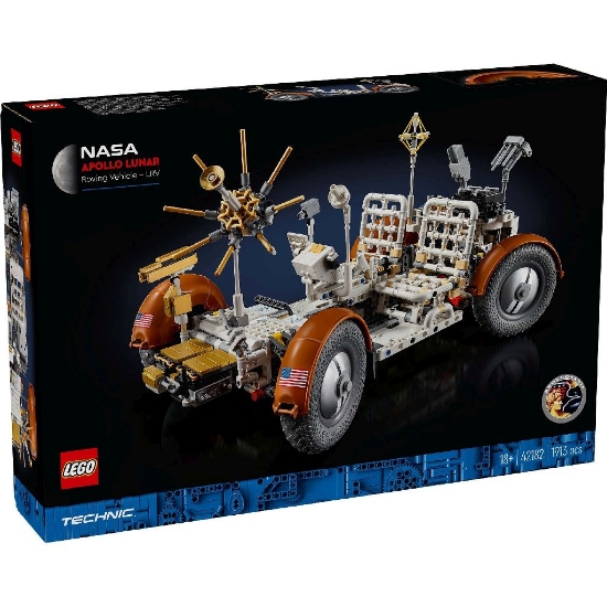 Imagine LEGO TECHNIC ROVERUL SELENAR DIN MISIUNILE NASA APOLLO 42182