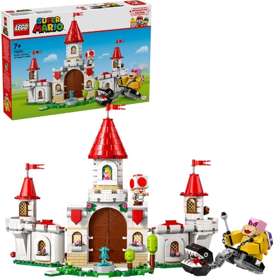 Imagine LEGO Super Mario Bătălia cu Roy la castelul lui Peach 71435