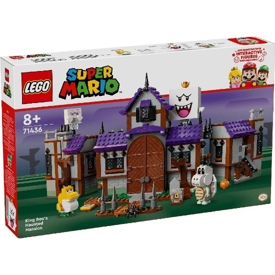 Imagine LEGO SUPER MARIO CONACUL BANTUIT AL LUI KING BOO 71436