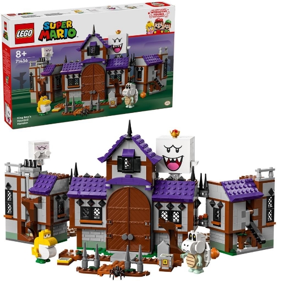 Imagine LEGO Super Mario Conacul bântuit al lui King Boo 71436