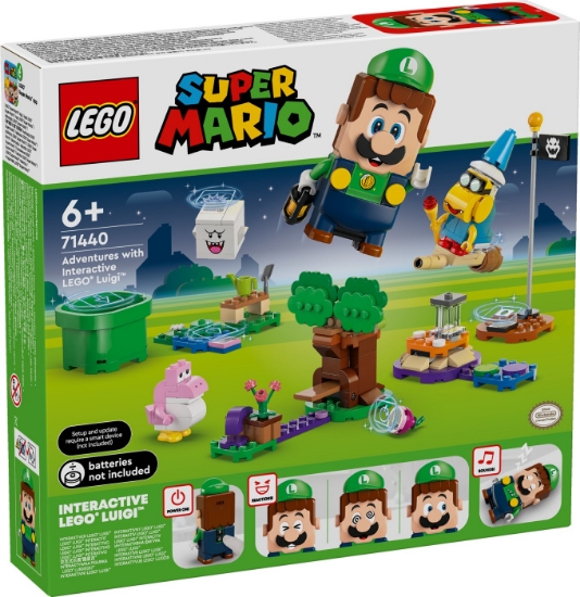 Imagine LEGO SUPER MARIO AVENTURI CU LEGO LUIGI 71440