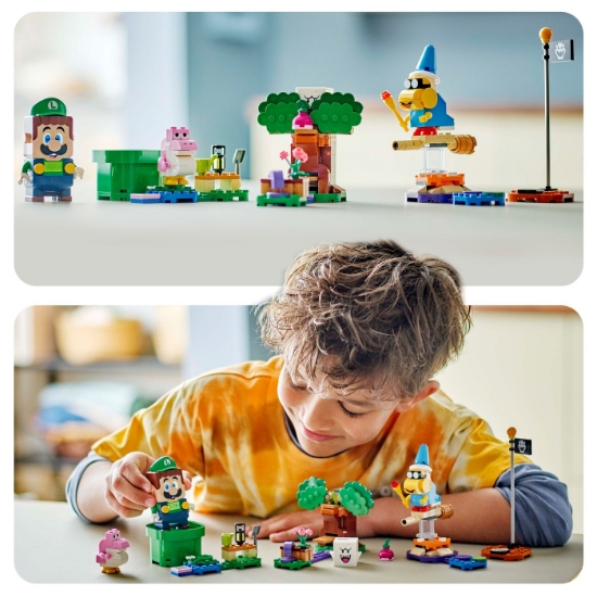 Imagine Lego Super Mario Aventuri cu Lego Luigi 71440