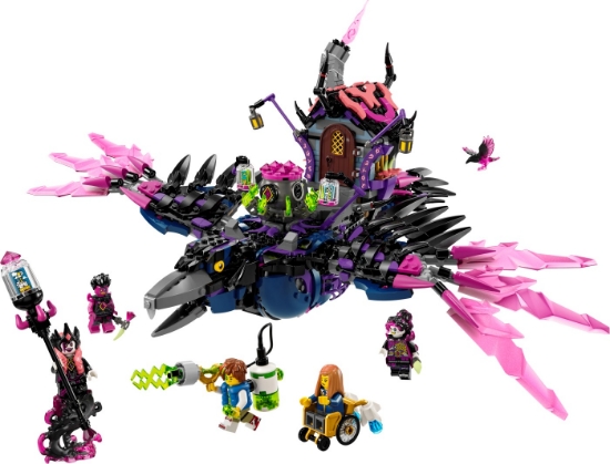 Imagine LEGO DREAMZzz Corbul de la miezul nopții al vrăjitoarei din Never 71478