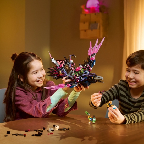 Imagine LEGO DREAMZzz Corbul de la miezul nopții al vrăjitoarei din Never 71478
