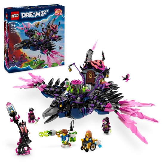Imagine LEGO DREAMZzz Corbul de la miezul nopții al vrăjitoarei din Never 71478