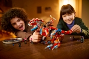 Imagine LEGO DREAMZZZ DINOZAURUL ROBOT C REX AL LUI COOPER 71484 