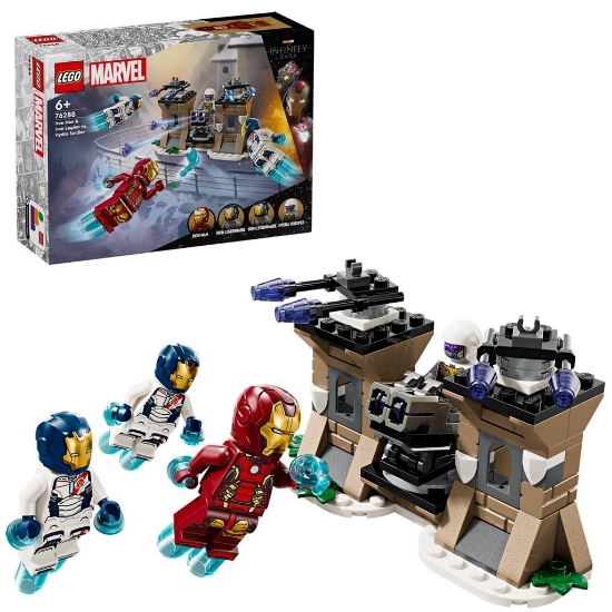 Imagine LEGO Marvel Iron Man și Legiunea de Fier vs Soldat Hydra 76288