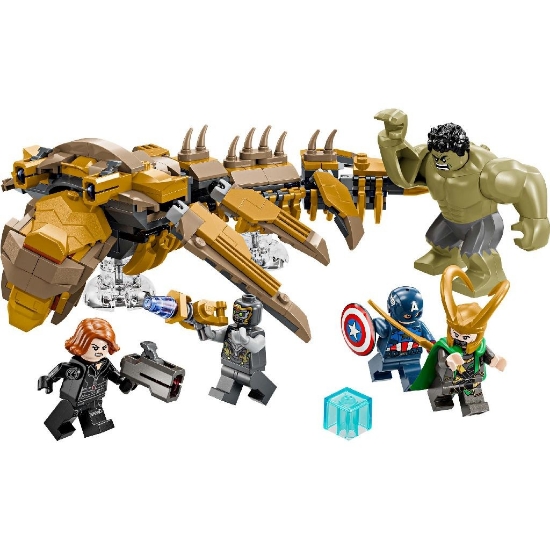Imagine LEGO Marvel Răzbunătorii vs Leviathan 76290