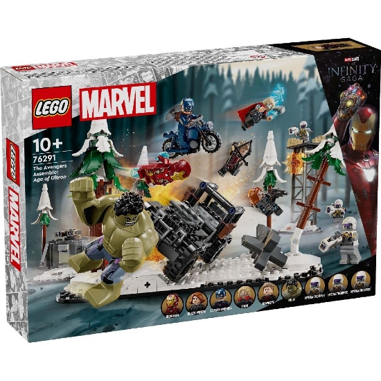 Imagine LEGO MARVEL RAZBUNATORII REUNITI SUB SEMNUL LUI ULTRON 76291 