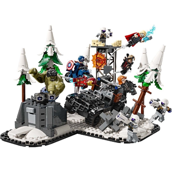 Imagine LEGO Marvel Răzbunătorii reuniți sub semnul lui Ultron 76291