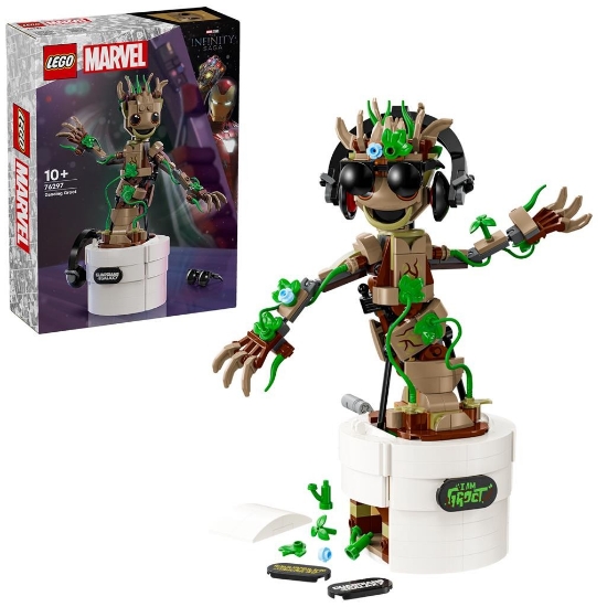Imagine LEGO Marvel Groot Dansator 76297