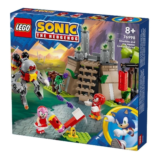Imagine LEGO SONIC KNUCKLES SI ALTARUL MASTER EMERALD 76998 