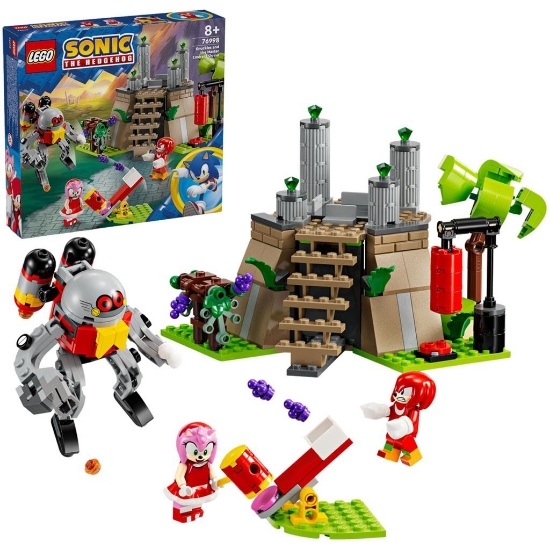 Imagine Lego Sonic Knuckles și altarul Master Emerald 76998