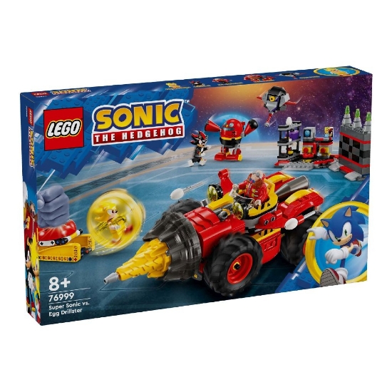 Imagine LEGO SONIC SUPER SONIC VS EGG DRILLSTER 76999 