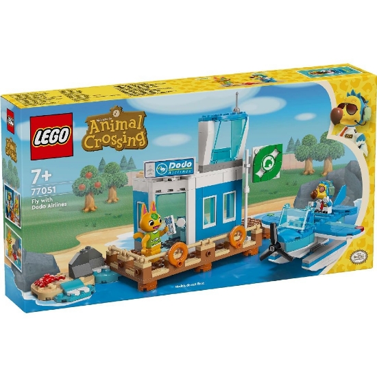 Imagine LEGO ANIMAL CROSSING ZBOARA CU DODO AIRLINES 77051