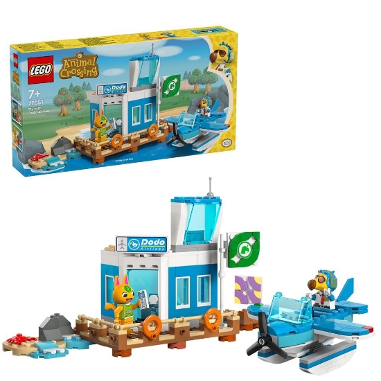 Imagine LEGO Animal Crossing Zboară cu Dodo Airlines 77051