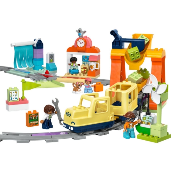 Imagine LEGO DUPLO Tren comunitar interactiv 10428