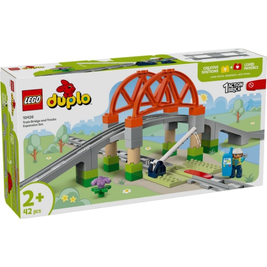 Imagine LEGO DUPLO SET DE EXTINDERE POD CU SINE DE CALE FERATA 10426