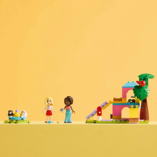 Imagine LEGO Friends Teren de joacă pentru porcușori de Guineea 42640