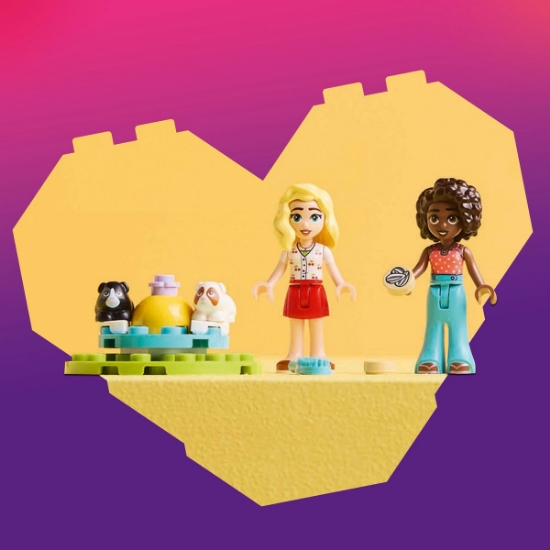 Imagine LEGO Friends Teren de joacă pentru porcușori de Guineea 42640