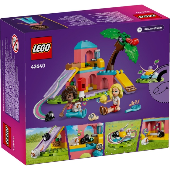 Imagine LEGO Friends Teren de joacă pentru porcușori de Guineea 42640