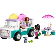 Imagine LEGO FRIENDS FURGONETA DE INGHETATA IN ORASUL HEARTLAKE 42644