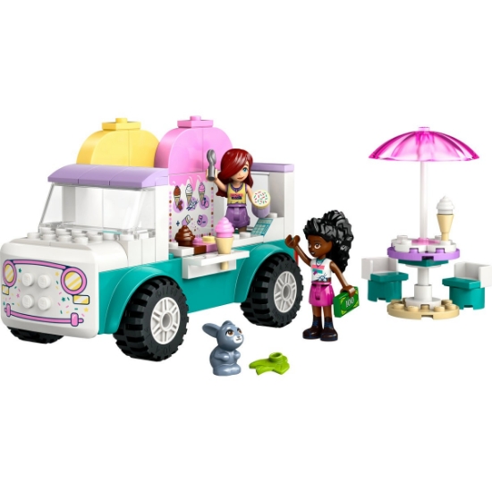 Imagine  Lego Friends furgoneta de înghețată în orașul Heartlake 42644