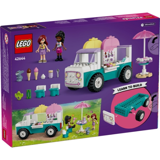 Imagine  Lego Friends furgoneta de înghețată în orașul Heartlake 42644