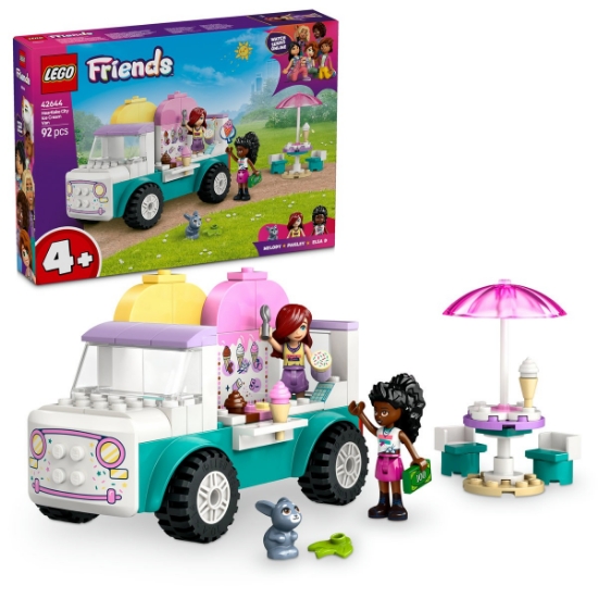 Imagine  Lego Friends furgoneta de înghețată în orașul Heartlake 42644
