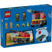 Imagine LEGO CITY CAMION DE POMPIERI CU SCARA 60463