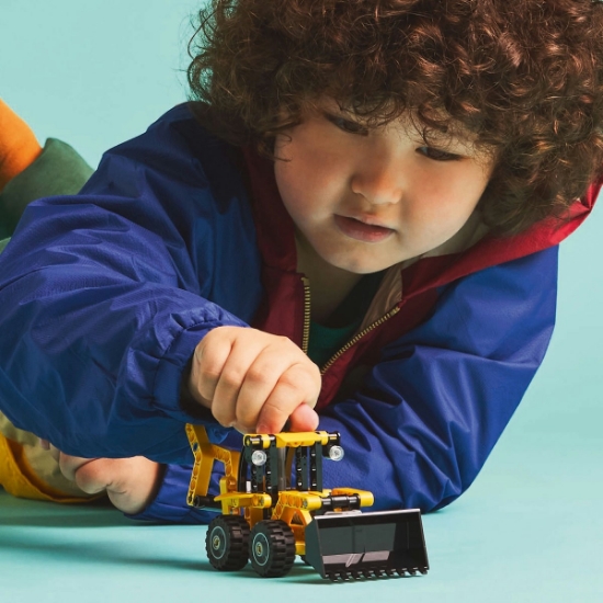 Imagine Lego Technic Buldoexcavator 42197