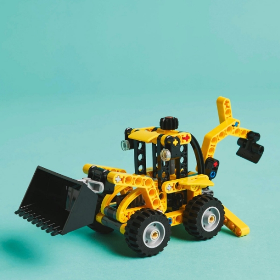 Imagine Lego Technic Buldoexcavator 42197