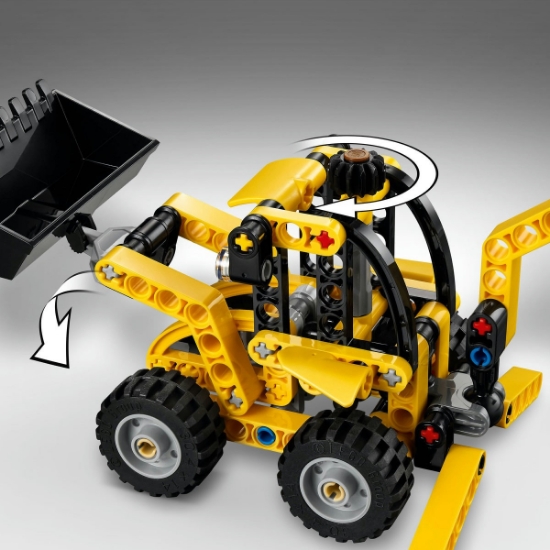 Imagine Lego Technic Buldoexcavator 42197