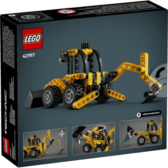 Imagine Lego Technic Buldoexcavator 42197