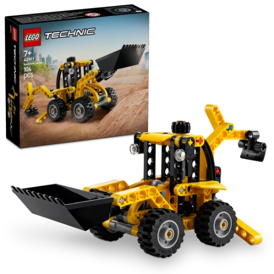 Imagine Lego Technic Buldoexcavator 42197