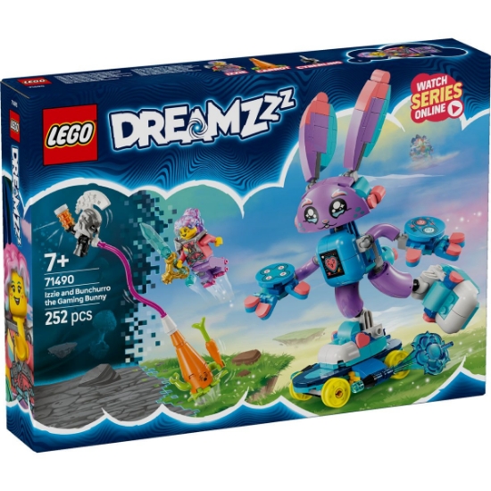 Imagine LEGO DREAMZZZ IZZIE SI IEPURASUL DE GAMING BUNCHURRO 71490