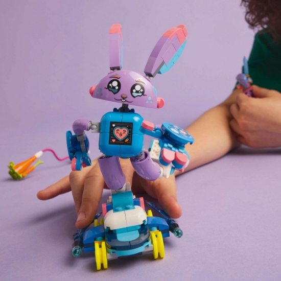 Imagine LEGO DREAMZzz Izzie și iepurașul de gaming Bunchurro 71490