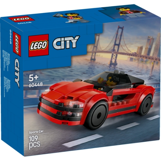 Imagine LEGO CITY MASINA SPORT ROSIE 60448