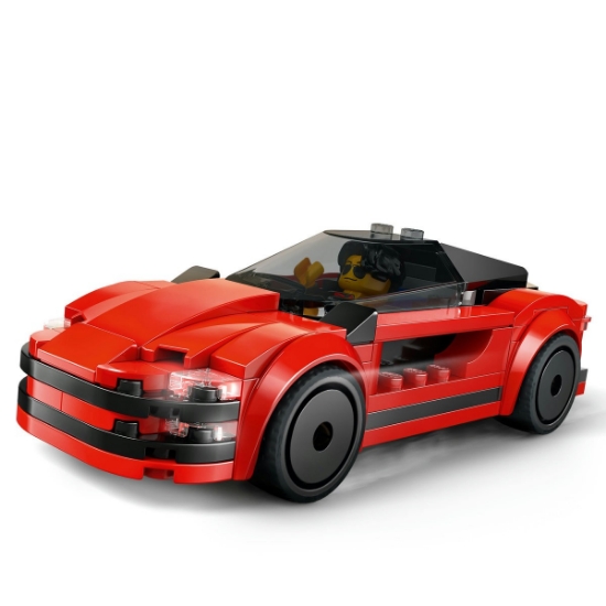 Imagine Lego City Mașina sport roșie 60448