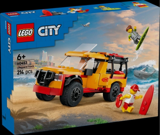 Imagine LEGO CITY MASINA DE INTERVENTIE A SALVAMARILOR 60453