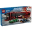 Imagine Lego City Camion F1 cu mașinile F1 RB20 și AMR24 60445