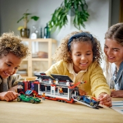 Imagine LEGO CITY CAMION F1 CU MASINILE F1 RB20 SI AMR24 60445
