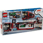 Imagine LEGO CITY CAMION F1 CU MASINILE F1 RB20 SI AMR24 60445