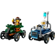 Imagine LEGO CITY PACHET DE CURSE AVION VS. PAT DE SPITAL 60459