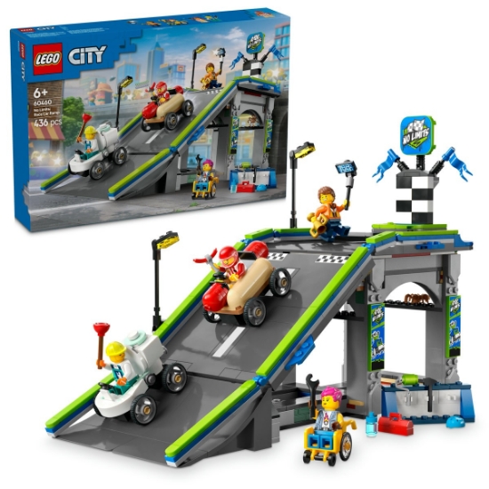 Imagine Lego City Fără limite: Rampa pentru curse de mașini 60460