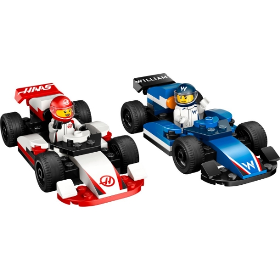 Imagine Lego City Mașini de curse F1 Williams Racing și Haas F1 60464