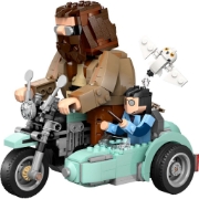 Imagine LEGO HARRY POTTER TM HAGRID SI HARRY PE MOTOCICLETA 76443