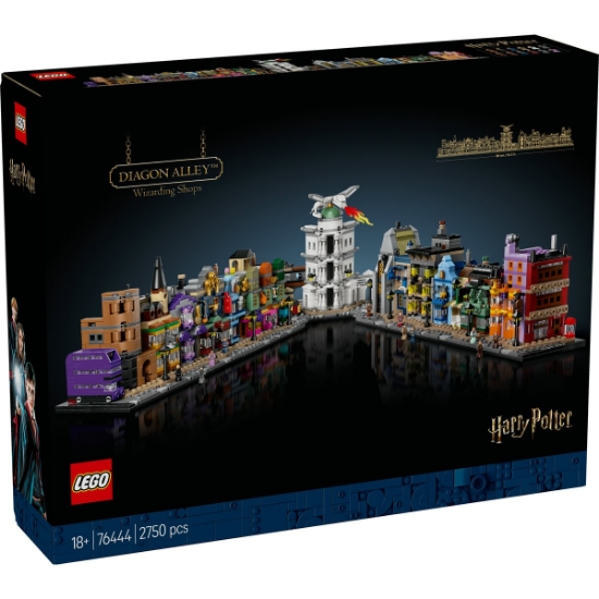 Imagine LEGO HARRY POTTER TM MAGAZINE VRAJITORESTI PE DIAGON ALLEY 76444