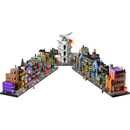Imagine LEGO Harry Potter™ Magazine vrăjitorești pe Diagon Alley 76444