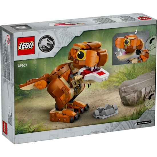 Imagine LEGO Jurassic World Little Eatie T. rex 76967